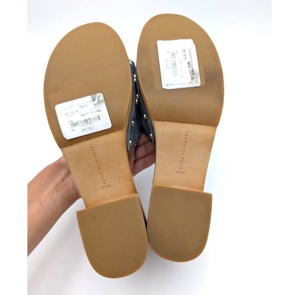 Veronica Beard Hannalee Platform Suede Clog Sandals Women's US10.5M EU41 - Picture 8 of 11